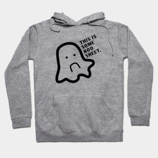 This Is Some Boo Sheet Drawing Hoodie